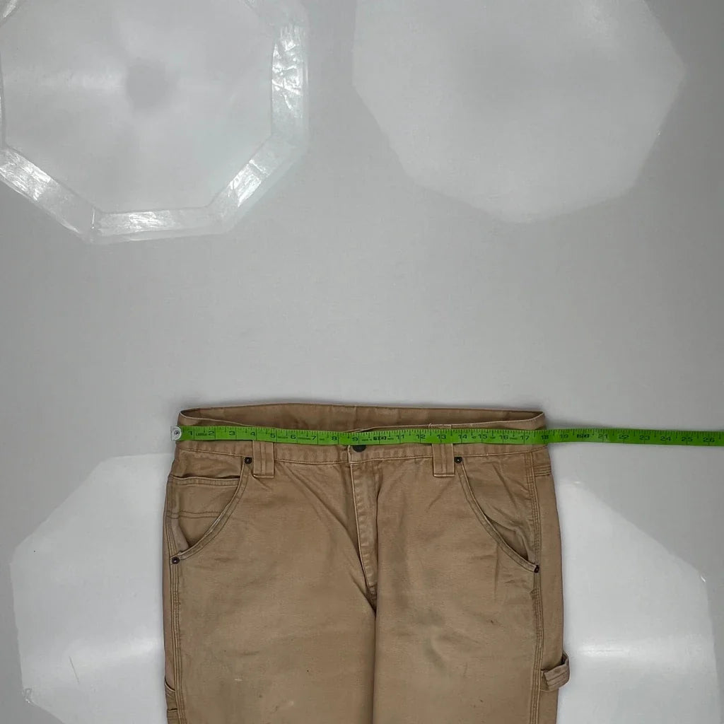 Unbranded Carpenter Pants - 36W 29L Beige Cotton