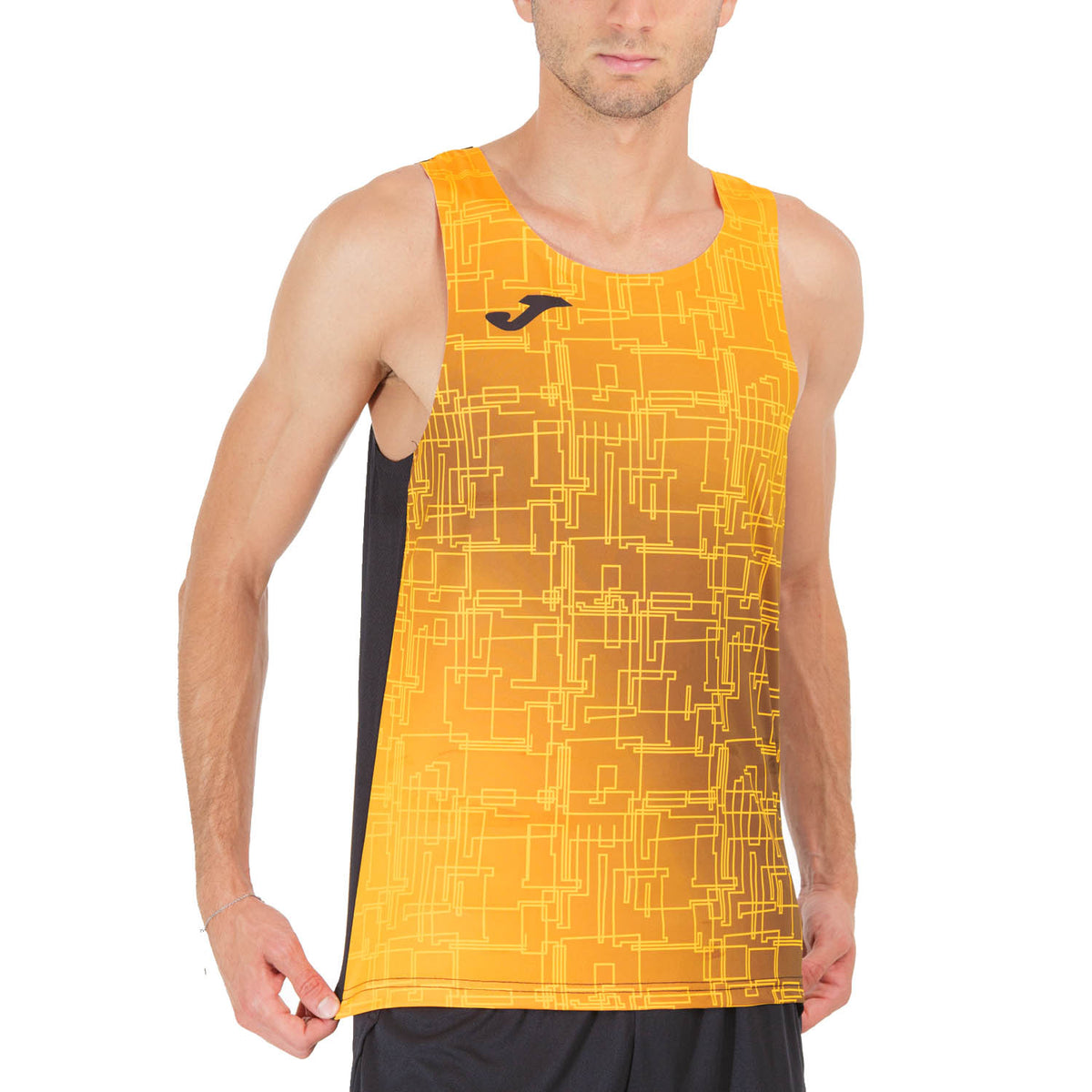 Joma Elite VIII Canotta Black/Orange