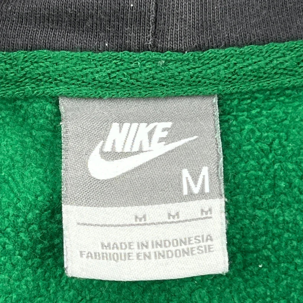 Nike Hoodie - Medium Green Cotton