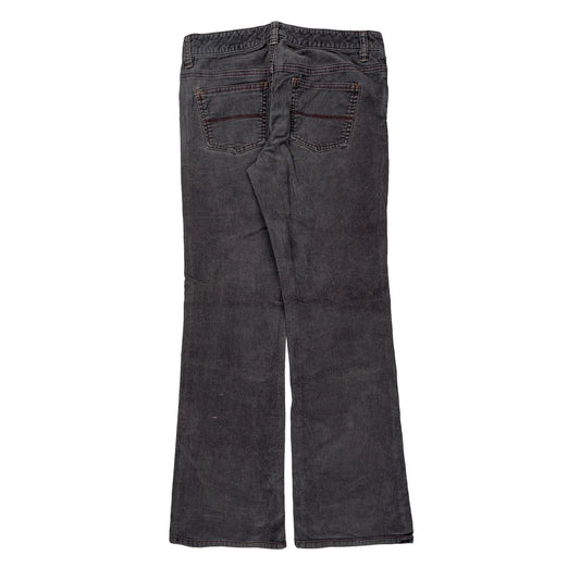 Polo By Ralph Lauren Boot Cut Cord Pants - 30″ Waist Gray Cotton