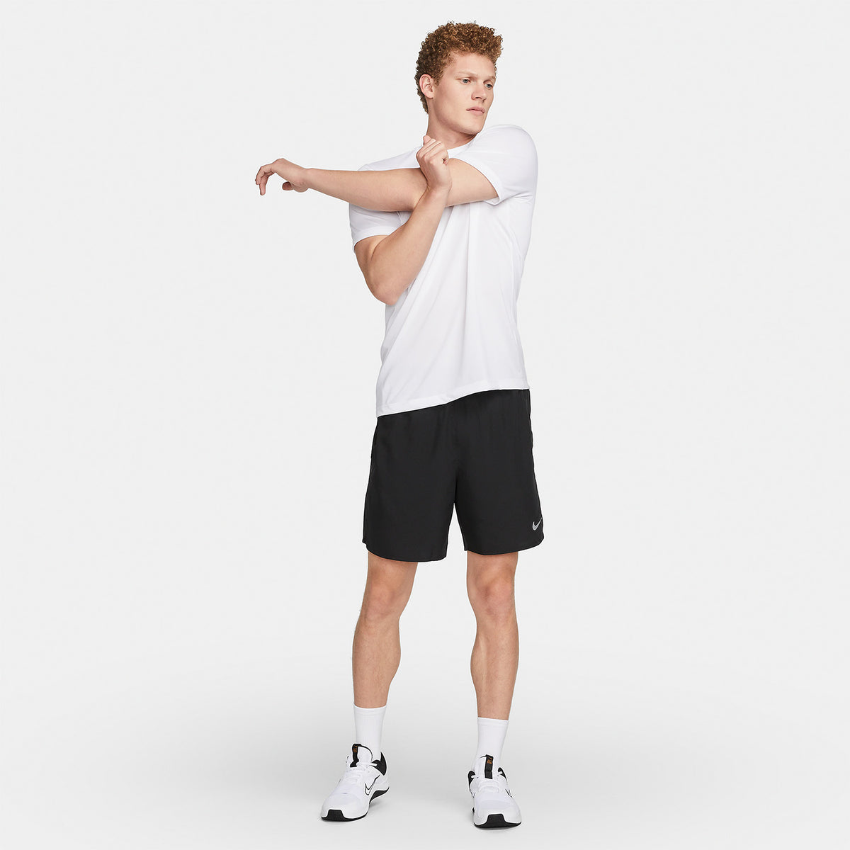 Nike Challenger Logo 7in Pantaloncini Black/Reflective Silver