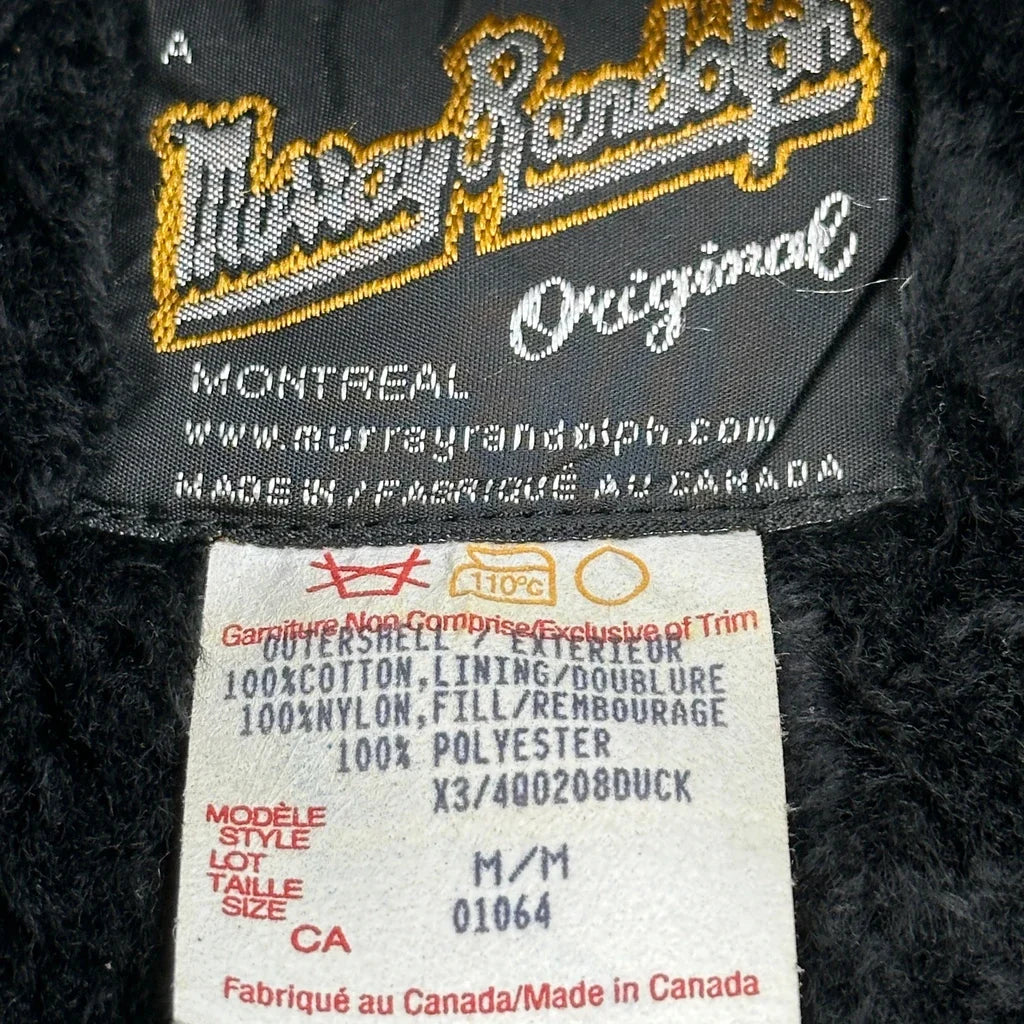 80S Made In Canada Murray Randolph Workwear Jacket - Medium Green Cotton