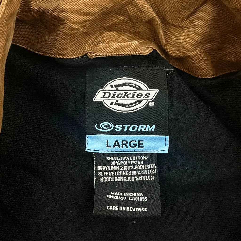 Dickies Jacket - Large Brown Cotton