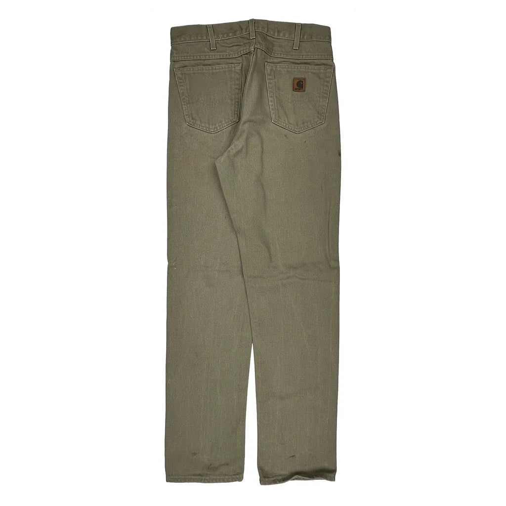 Carhartt B161 Tan Pants - 32W 36L Beige Cotton