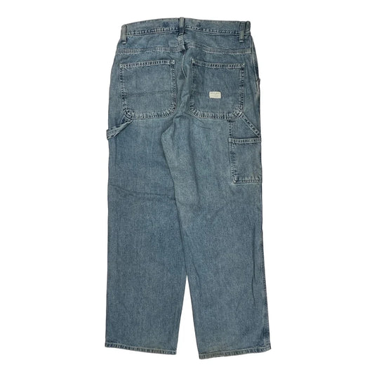 Gap Carpenter Pants - 33W 30L Blue Cotton