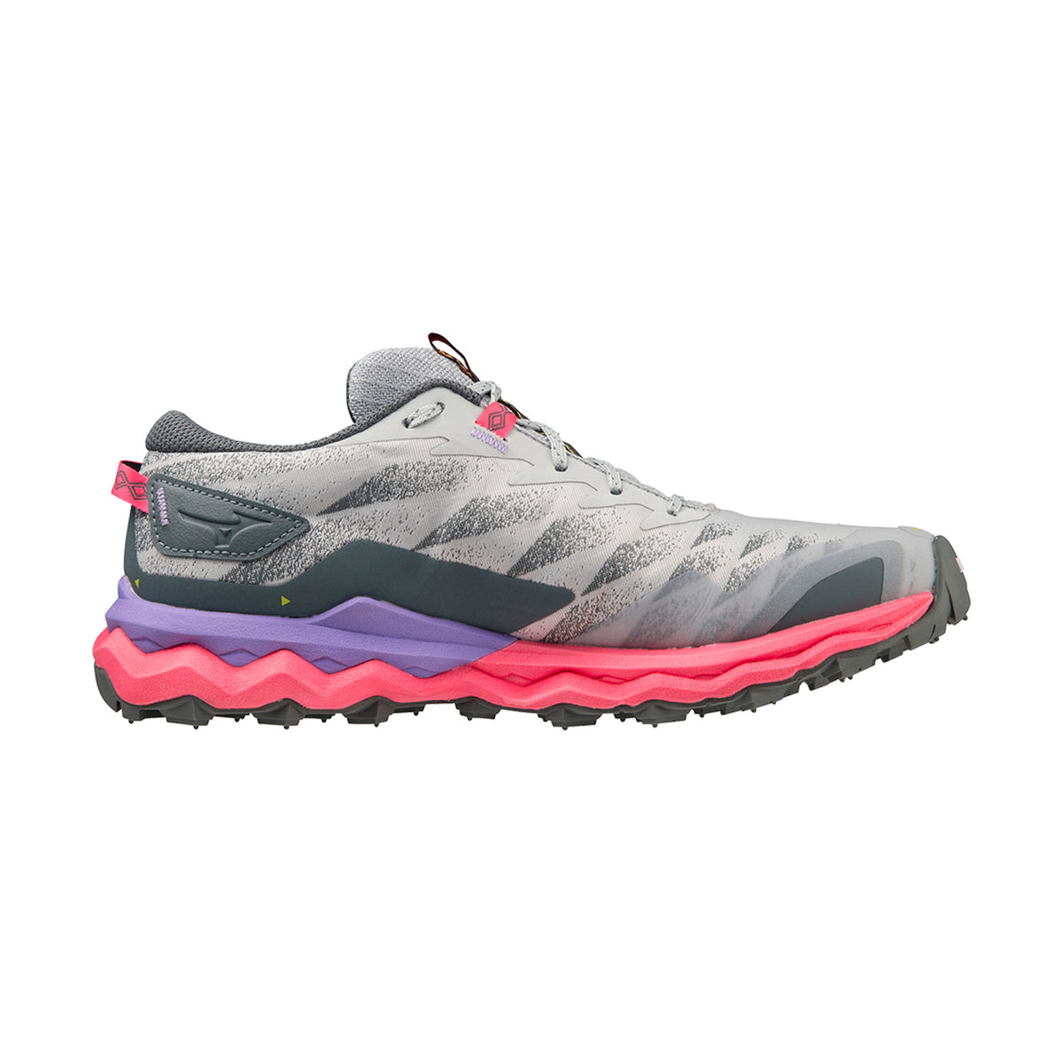 Mizuno Wave Daichi 7 Pearl Blue/High Vis Pink/Purple Punch