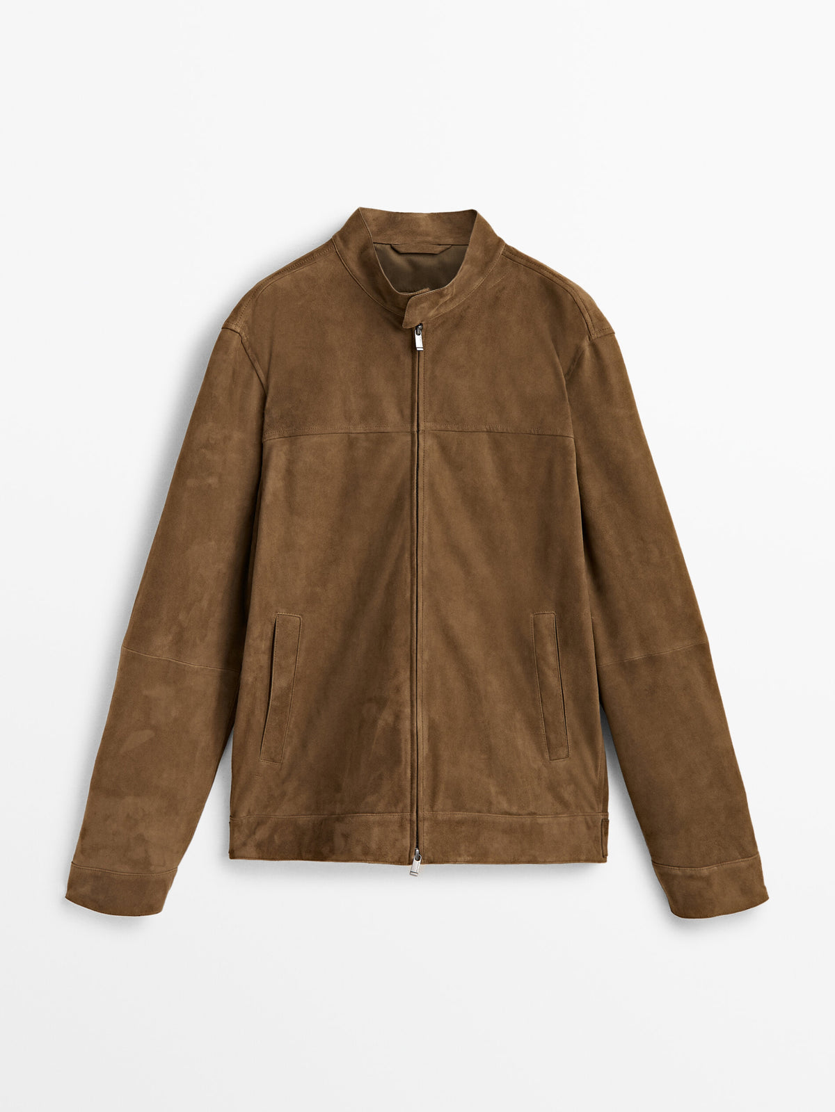 Chaqueta piel ante - BEIGE