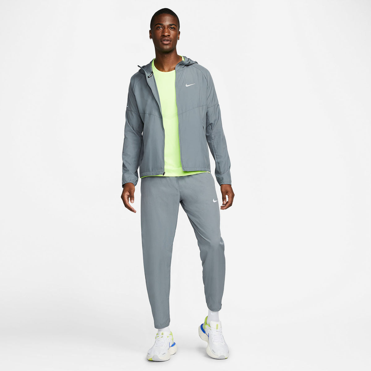 Nike Repel Miler Giacca Smoke Grey/Reflective Silver