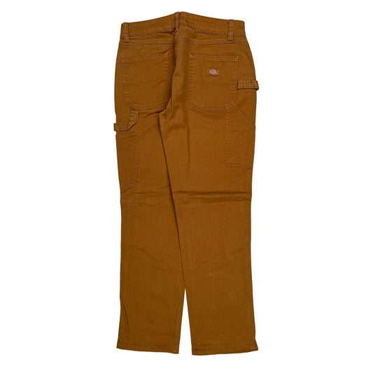 Dickies Carpenter Pants - 32W 31L Brown Cotton