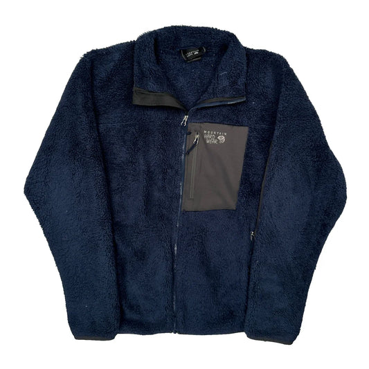 Mountain Hard Wear Fleece Jacket - XL Blue Polyester