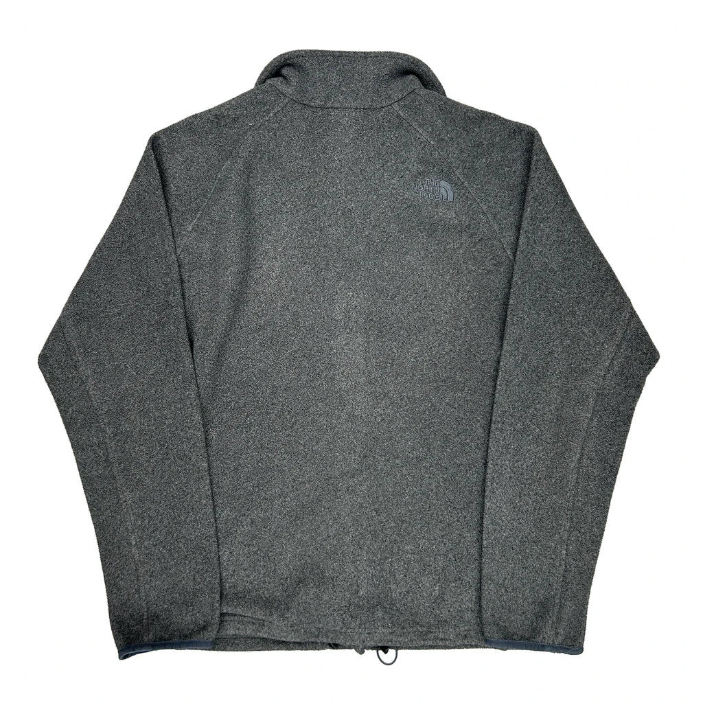 The North Face Fleece Jacket - Large Gray Polyester