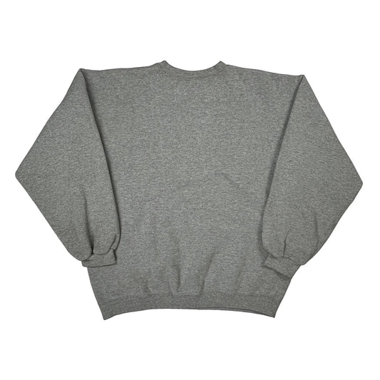 90S Tampa Bay Buccaneers Adidas Nfl Graphic Sweatshirt - Medium Gray Cotton Blend