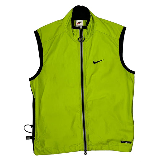 Nike Vest - Small Green Polyester
