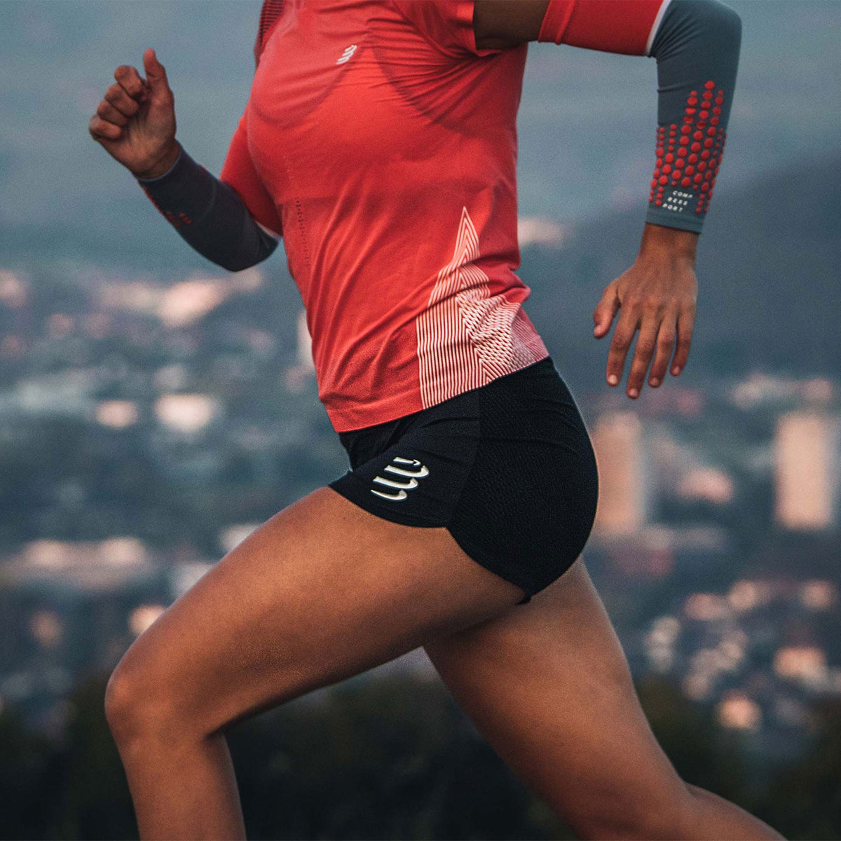 Compressport Performance 5in Pantaloncini Black