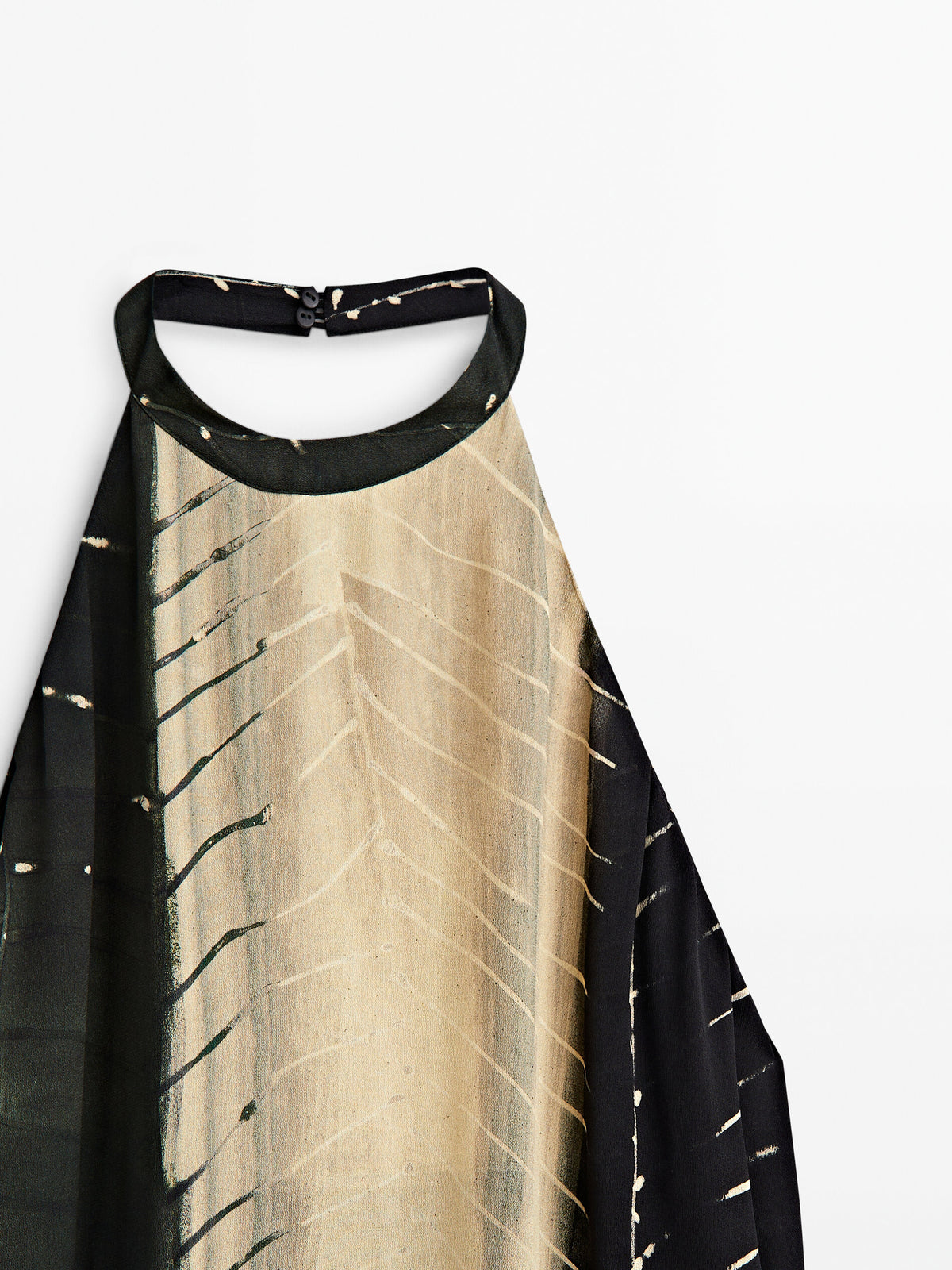 Vestido estampado trazos - MUSGO