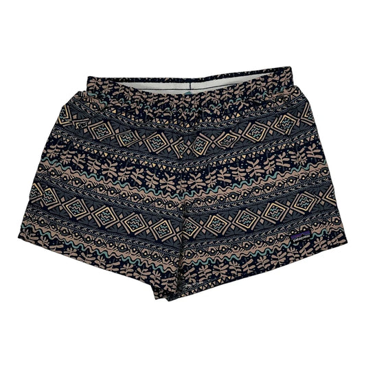 Patagonia Aztec Tennis Style Shorts - Small Multicoloured Polyester