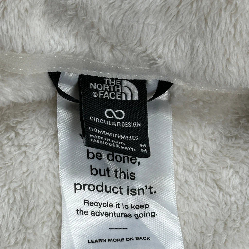 The North Face Fleece - Medium Cream Polyester
