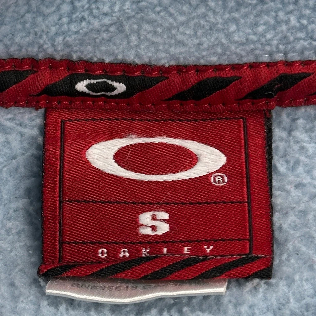 Oakley Fleece Jacket - Small Blue Polyester