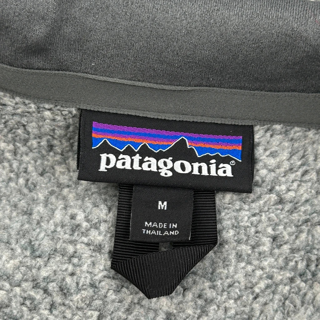 Patagonia 1/4 Zip - Medium Gray Polyester