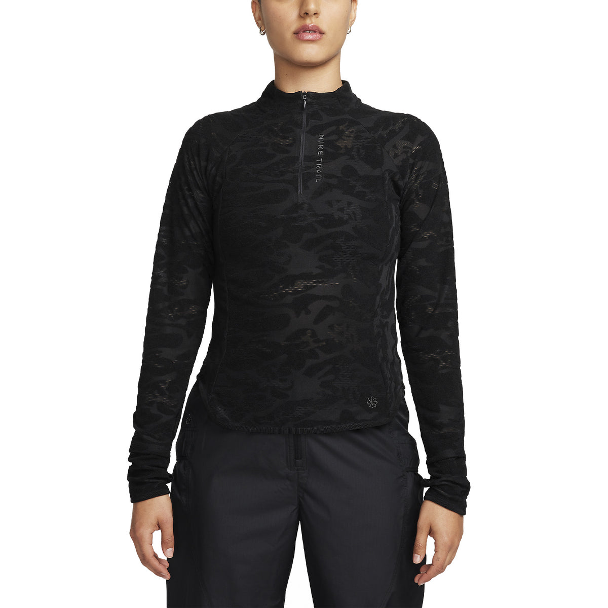 Nike Trail Pro Maglia Black/Dark Smoke Grey