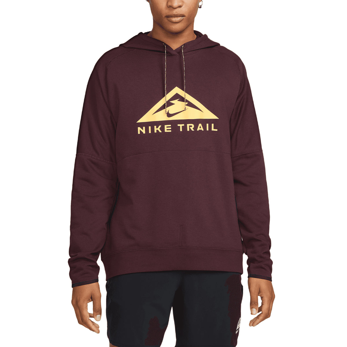 Nike Dri-FIT Off Road Felpa Night Maroon/Black/Melon Tint
