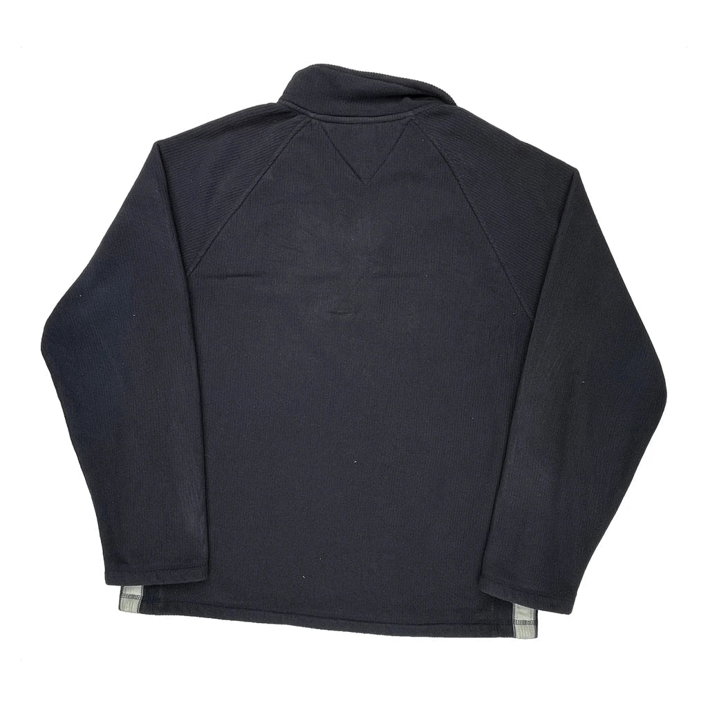 Tommy Hilfiger 1/4 Zip - Large Navy Cotton