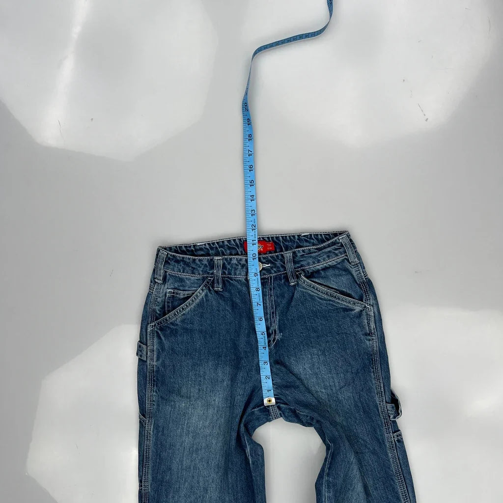 Dickies Carpenter Pants - 26W 31L Blue Denim