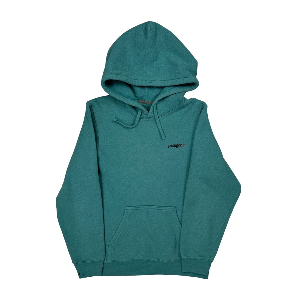 Patagonia Hoodie - XS Green Cotton