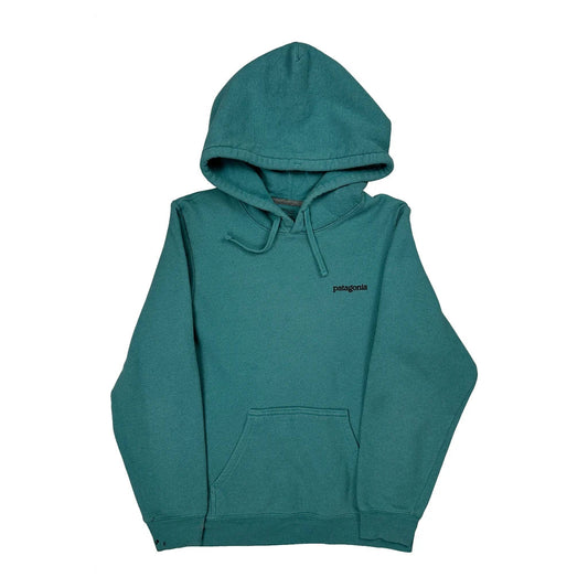 Patagonia Hoodie - XS Green Cotton
