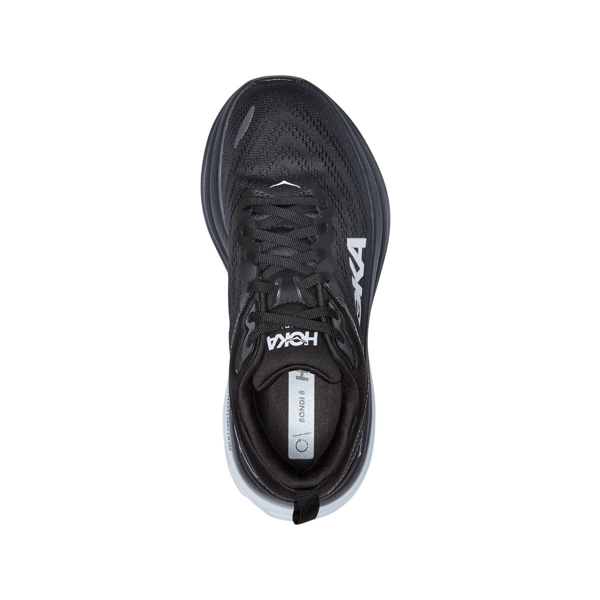 Hoka Bondi 8 Black/White