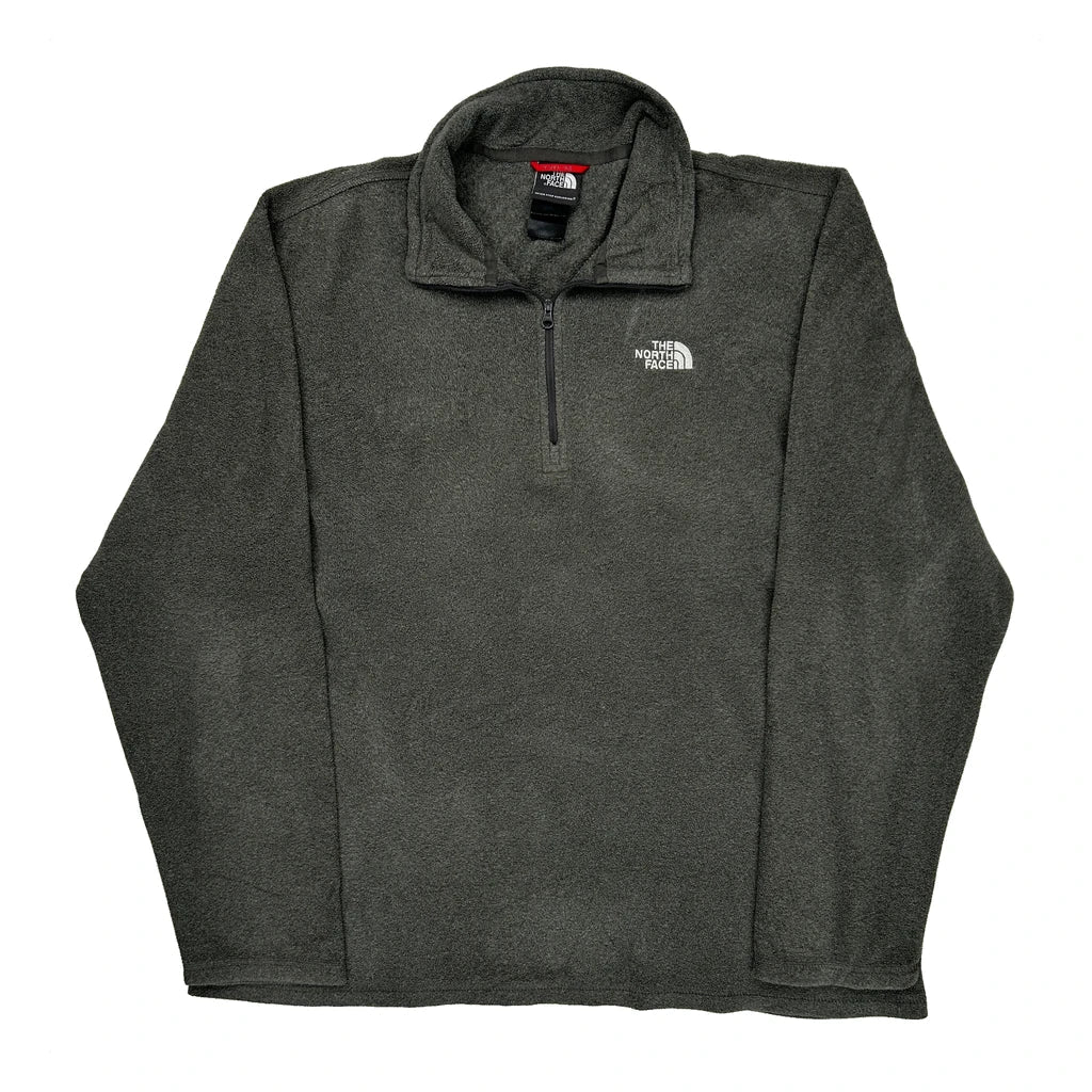 The North Face Fleece - Large Gray Polyester