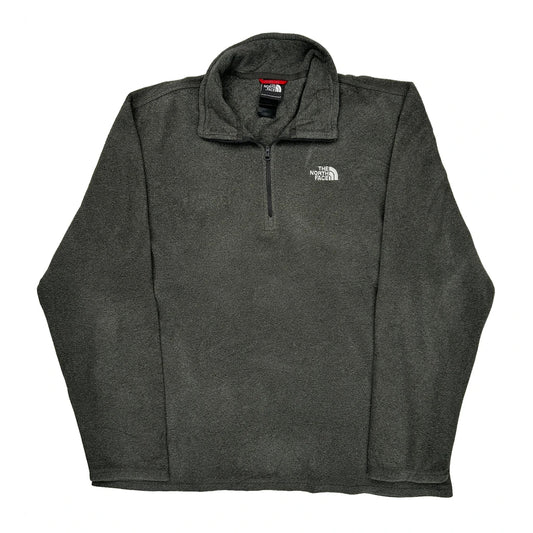 The North Face Fleece - Large Gray Polyester
