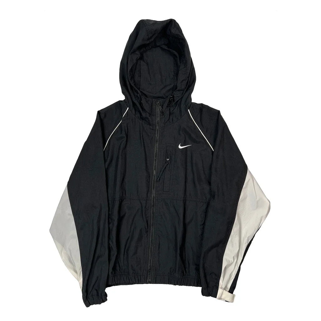 Nike Windbreaker - Small Black Nylon