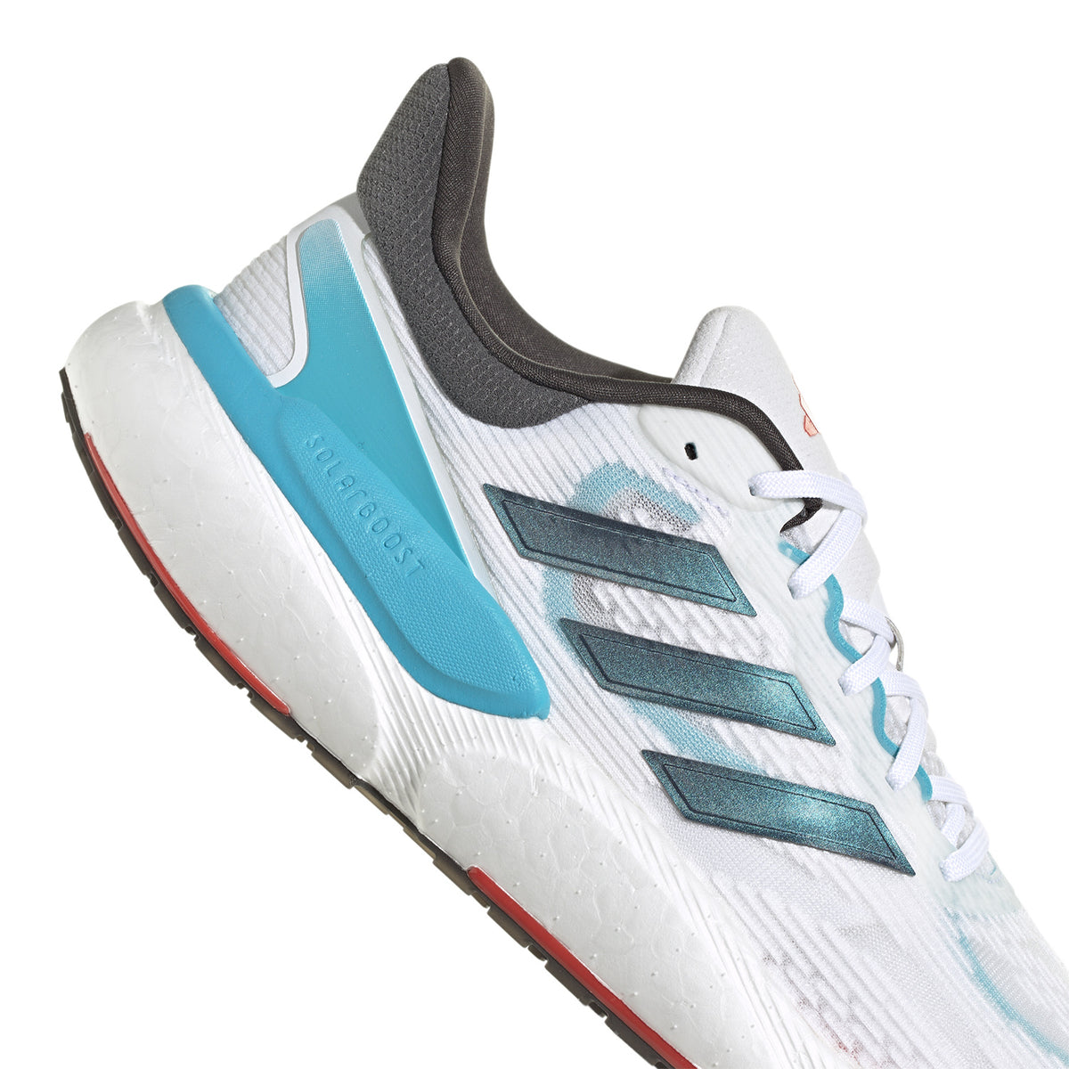 adidas Solar Boost 5 Cloud White/Core Black/Lucid Cyan