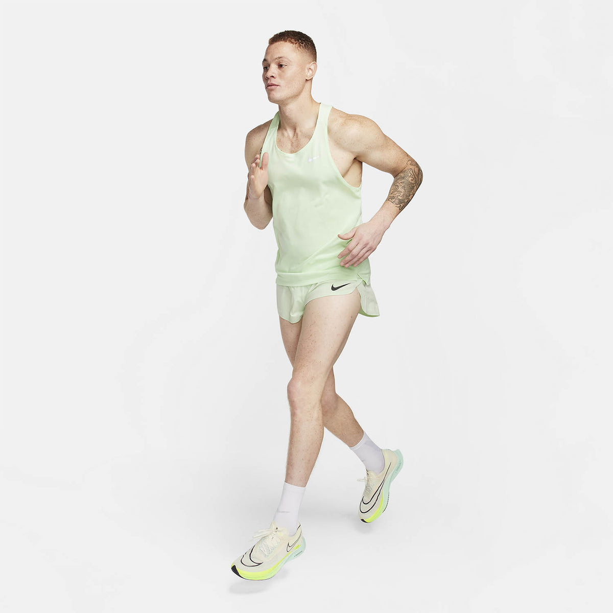 Nike Dri-FIT ADV AeroSwift 2in Pantaloncini Vapor Green/Black