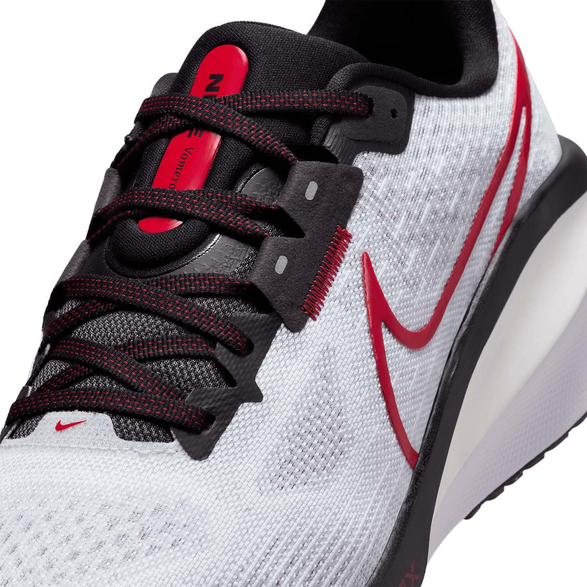 Nike Vomero 17 White/Black/Fire Red/Platinum Tint