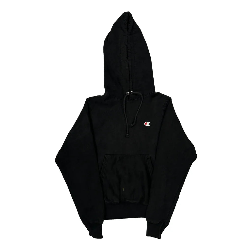 Reverse Weave Champion Hoodie - XS Black Cotton