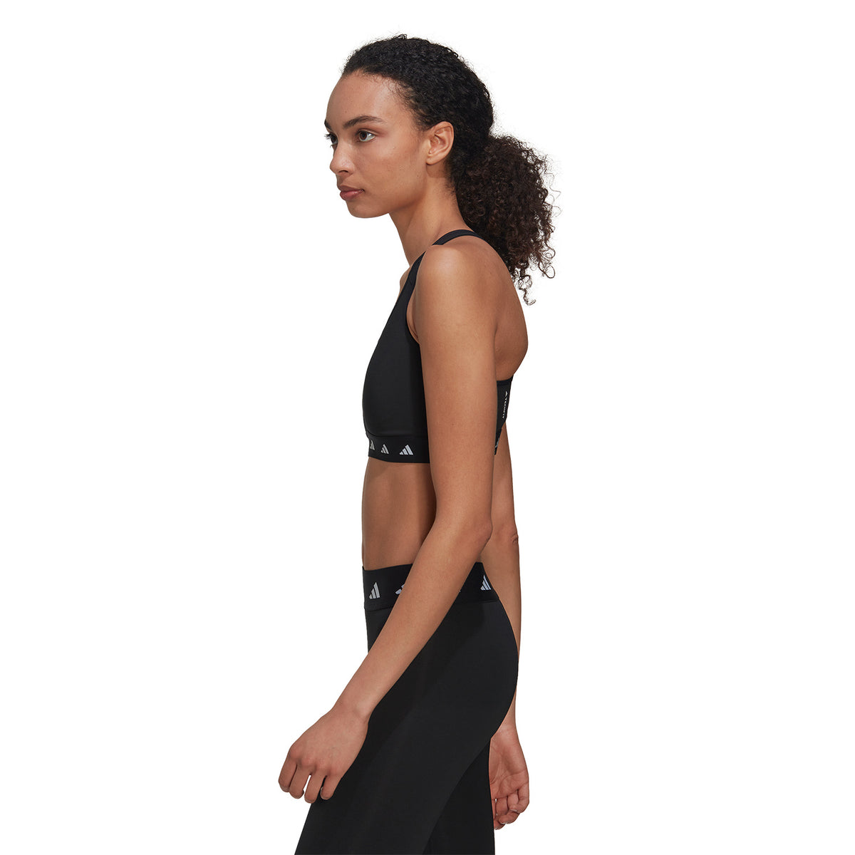 adidas Power Reggiseno Sportivo Black