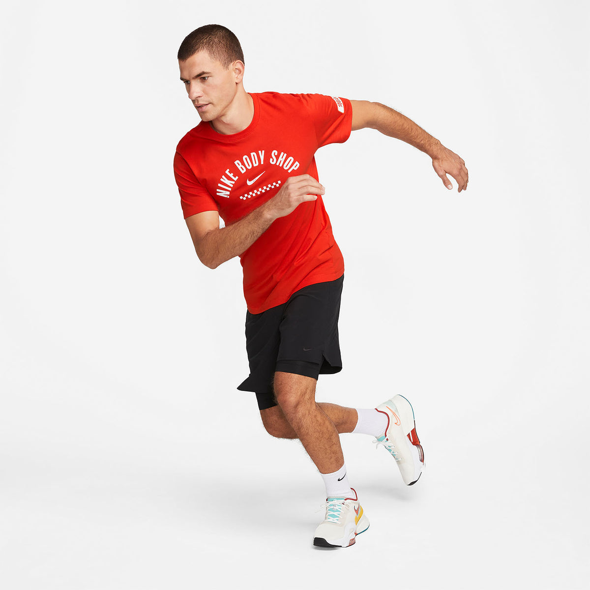 Nike Dri-FIT Body Shop Maglietta Picante Red