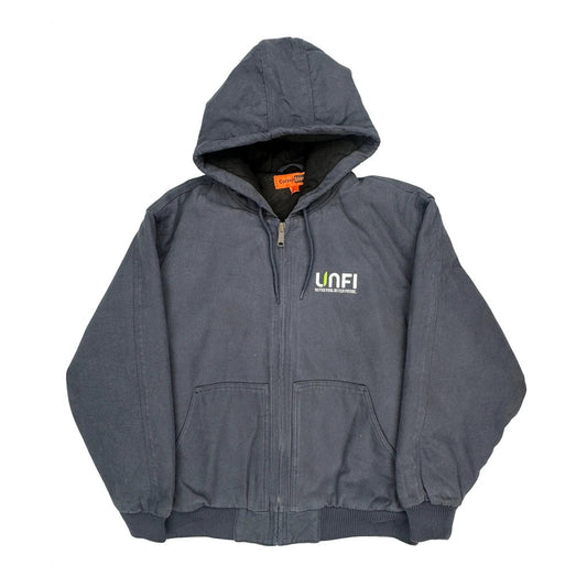Corner Stone Workwear Jacket - Large Gray Cotton