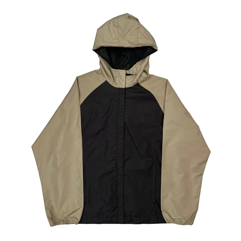 Nike Windbreaker - Small Beige Polyester