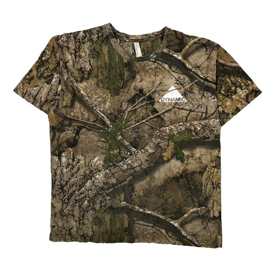 Realtree Camo T-Shirt - XL Camo Cotton