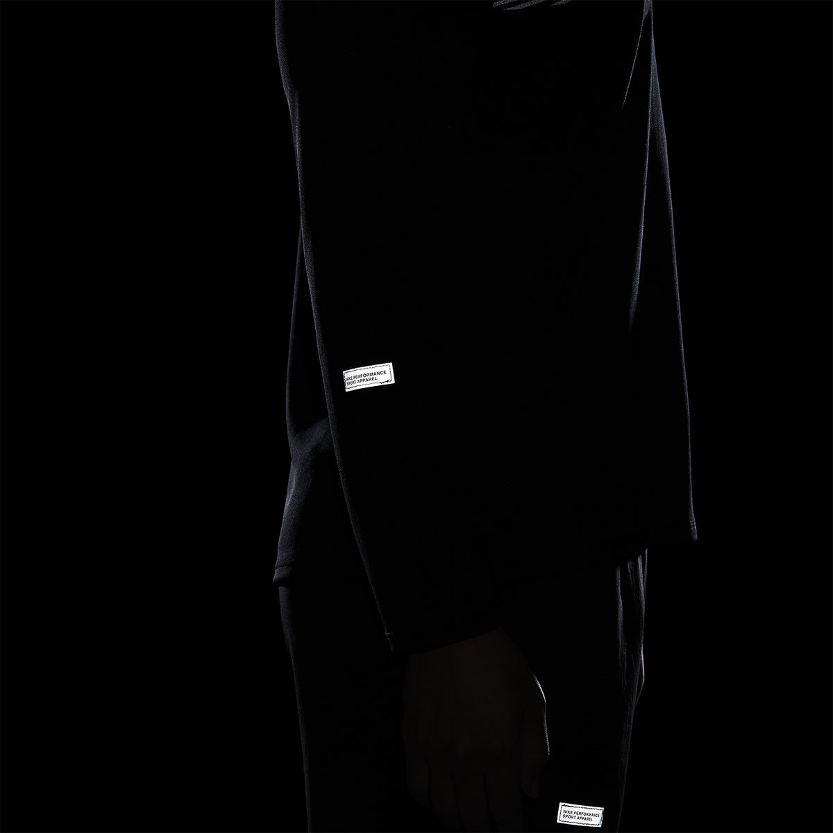 Nike Miler Flash Maglia Black/Reflective Silver