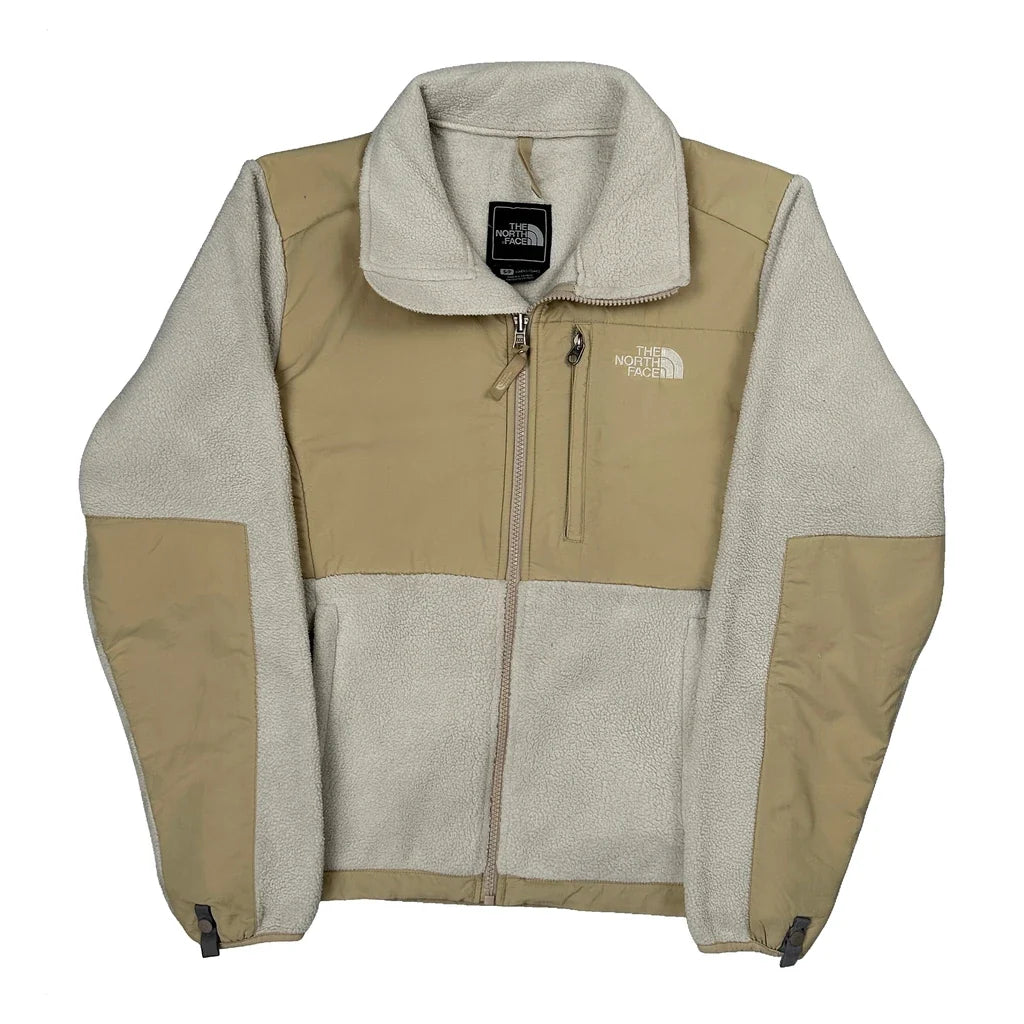 The North Face Denali Fleece Jacket - Small Beige Polyester