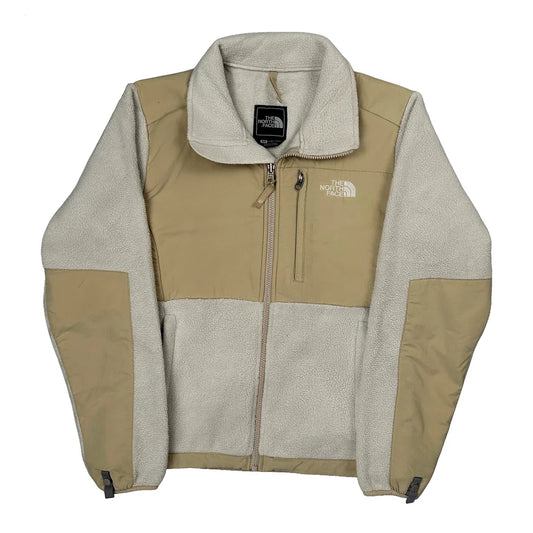 The North Face Denali Fleece Jacket - Small Beige Polyester
