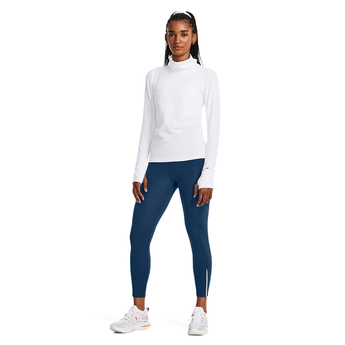 Under Armour Qualifier Cold Maglia White/Reflective