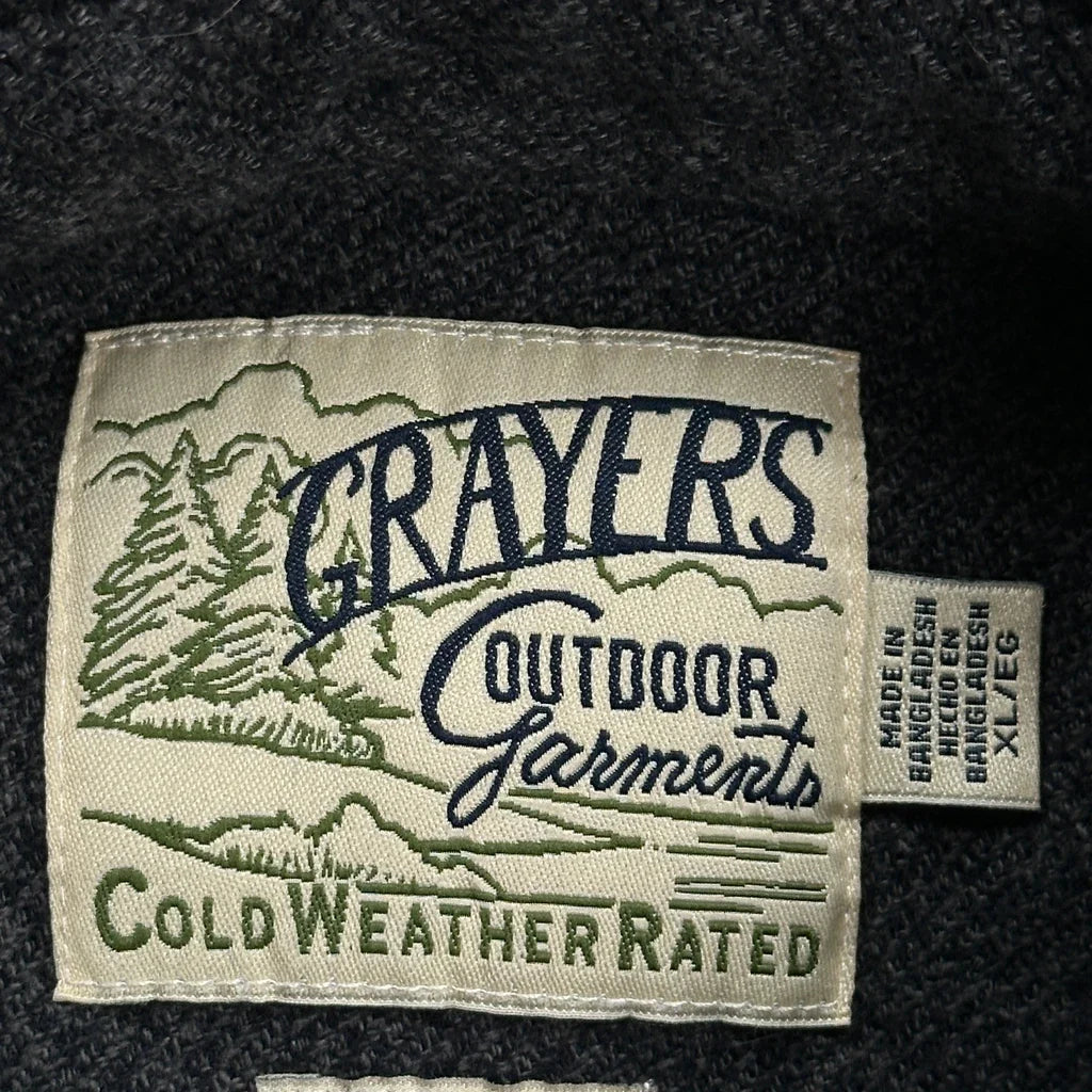 Grayers Shirt - XL Gray Cotton