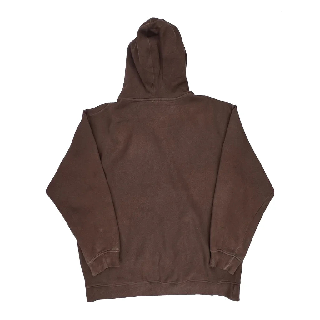 Southpole Graphic Hoodie - XL Brown Cotton