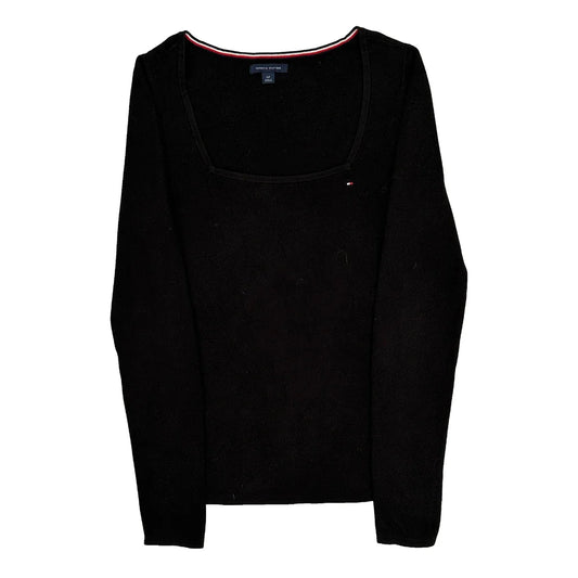 Tommy Hilfiger Sweater - Small Black Cotton