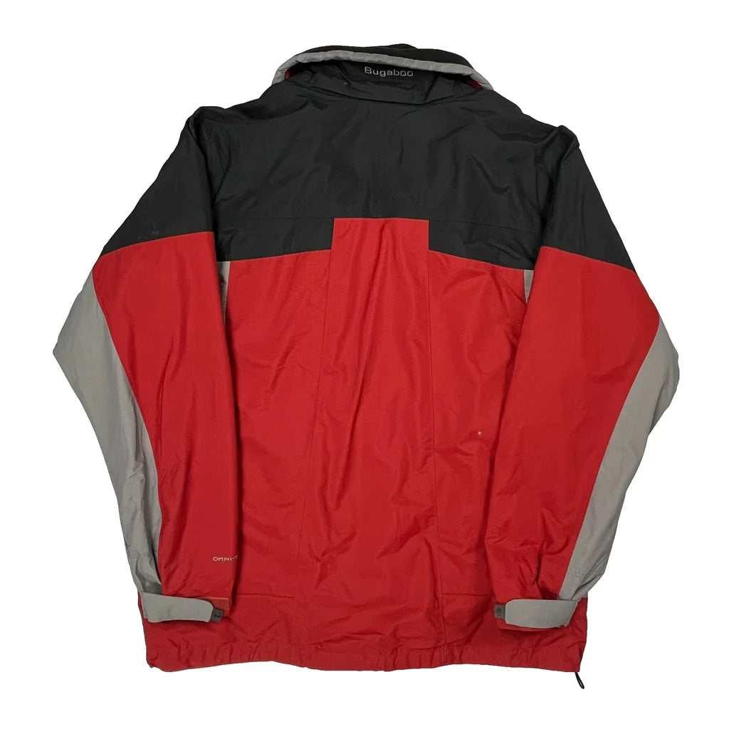 Columbia Ski Jacket - Large Red Polyester